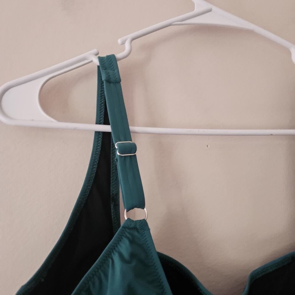 Gottex Swim Dress One Piece Size 16 New With Tags Teal Blue - Picture 6 of 7